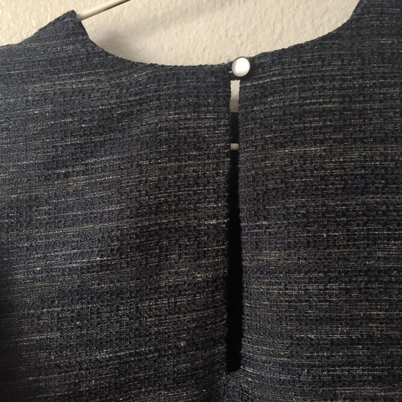 ASOS Tie Front Woven Textured Mini Dress - Picture 6 of 8